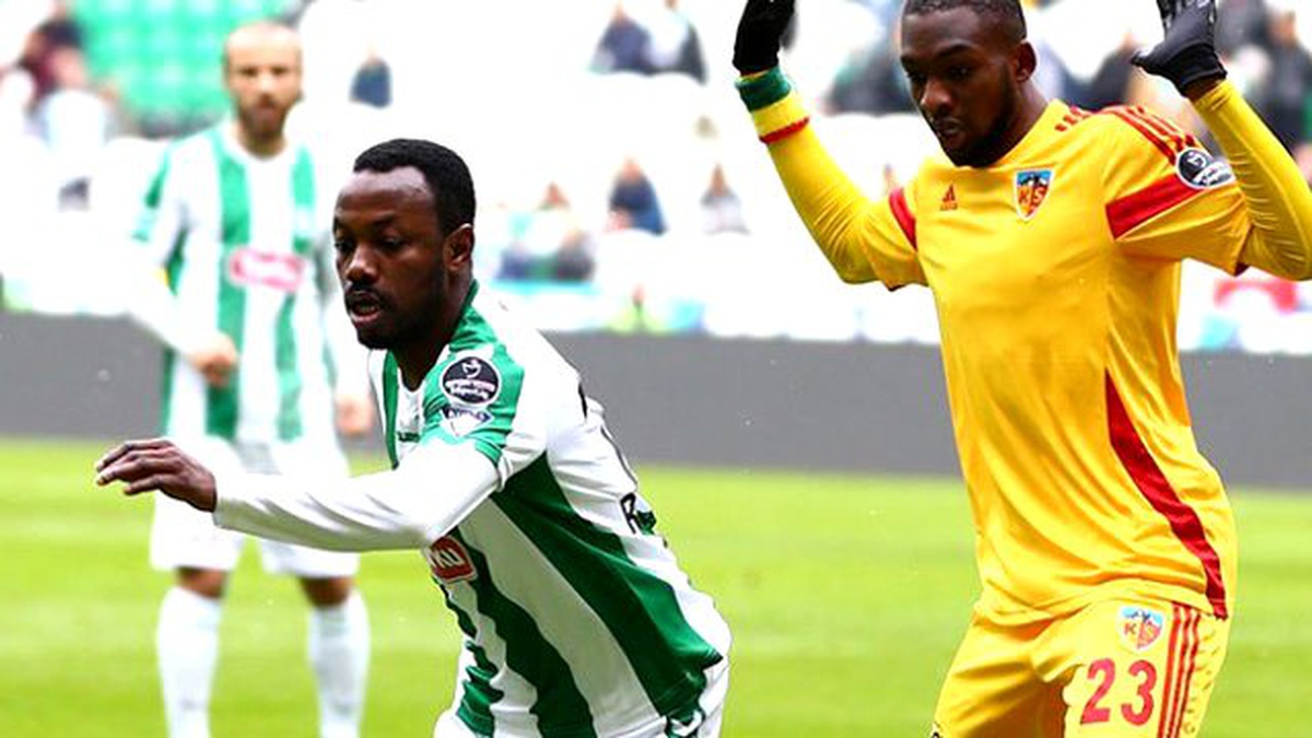 Konyaspor-Kayserispor Maçından Kareler