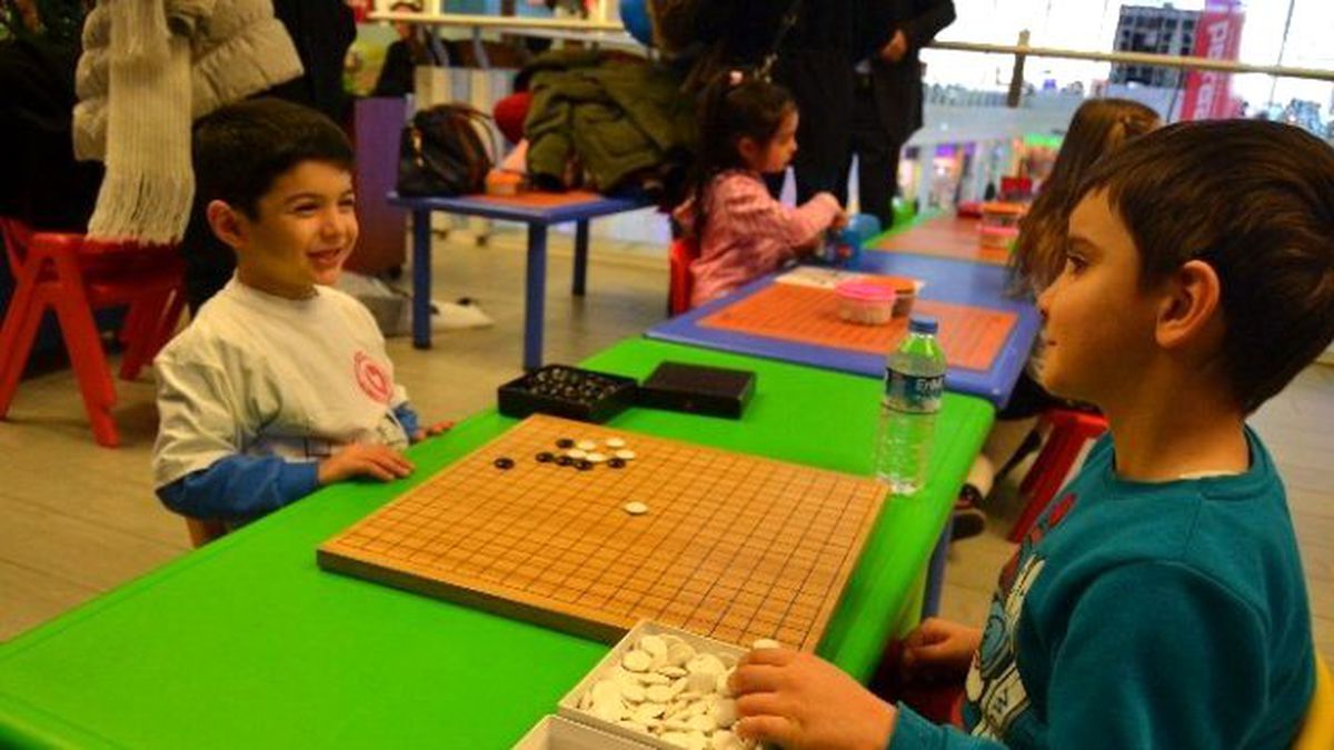 Mustafa Müjgan Boydak İlkokulu Anasınıfı Öğrencilerinden Go Etkinliği