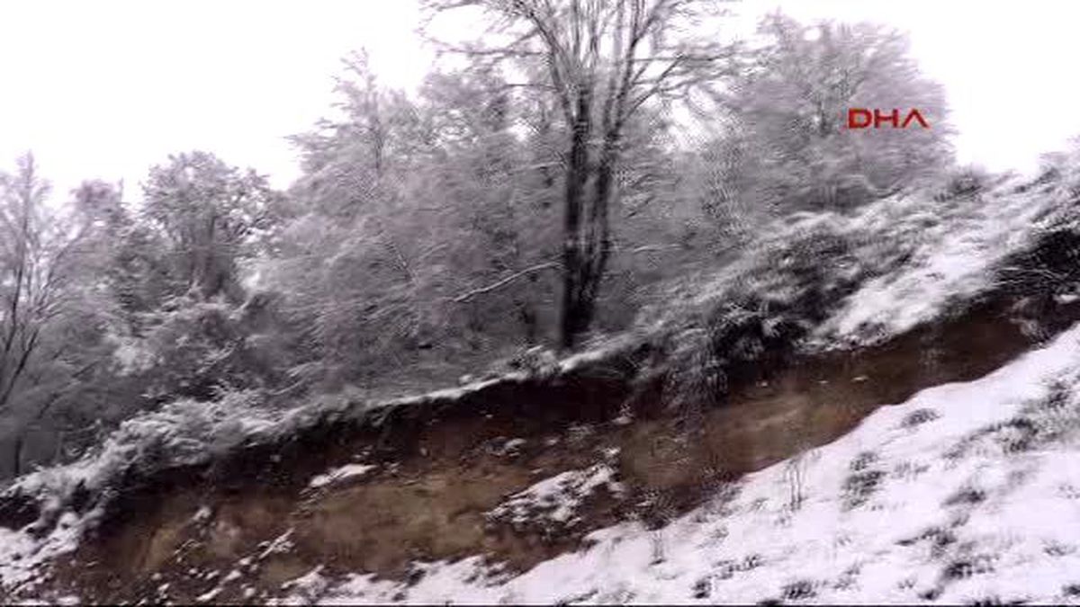 Samsun Çocukların Kartopu Keyfi