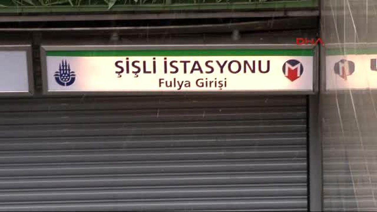 Şişli Metrosu 30 Dakika Kapalı Kaldı