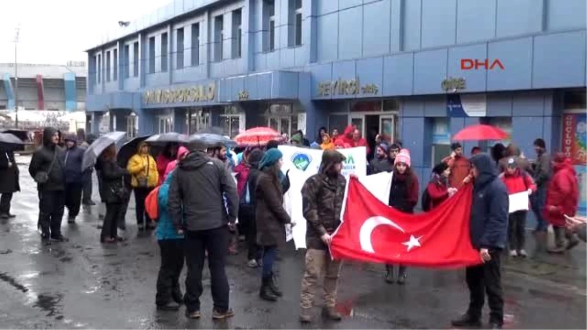 Trabzon Zigana?da Çığ Felaketinde Ölen 10 Dağcı Yürüyüşle Anıldı