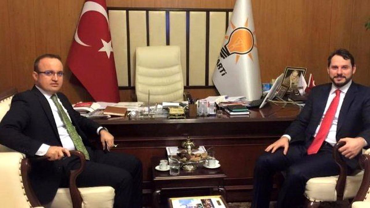 Turan, Bakan Albayrak\'ı Ağırladı