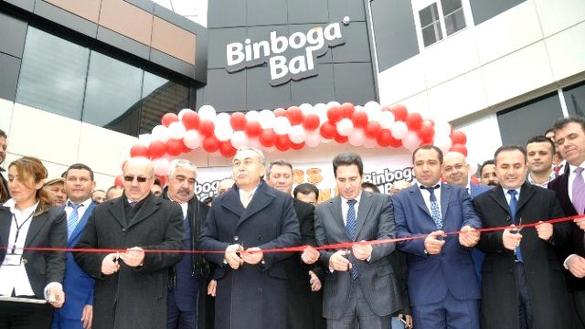 Türkiye\'nin Yüzde 40 Bal İhtiyacını Karşılayan Binboğa Bal Kooperatifinin Yeni Binası Açıldı