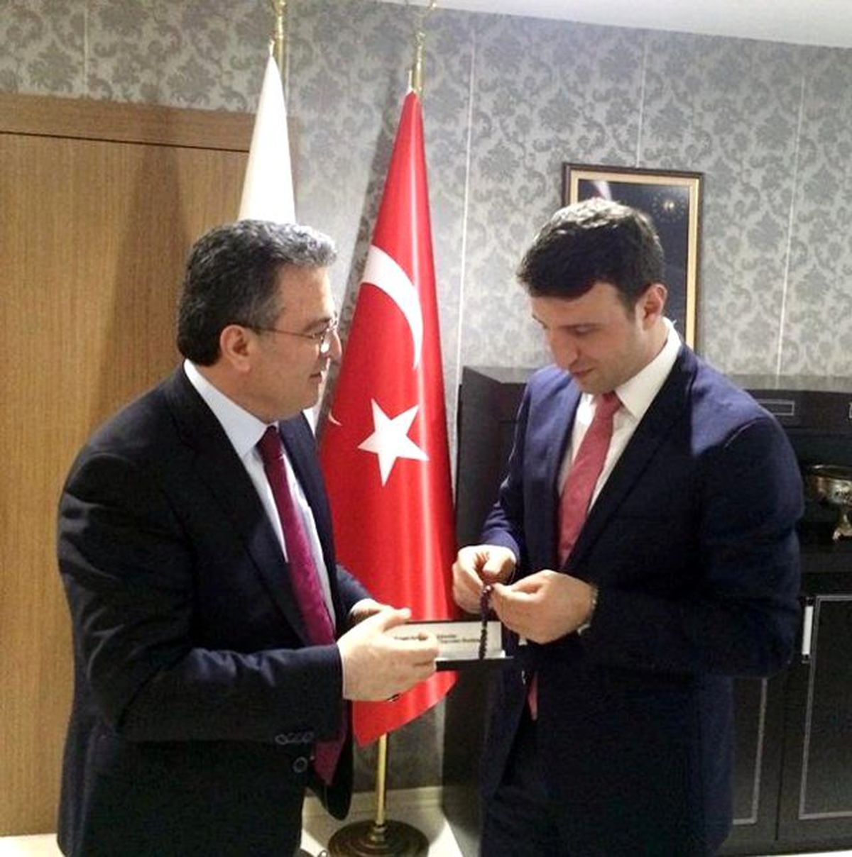 Yeni Çeltek Kömür İşletmeleri Genel Müdürü Coşkun, Çalışma ve Sosyal Güvenlik Bakan Yardımcısı...