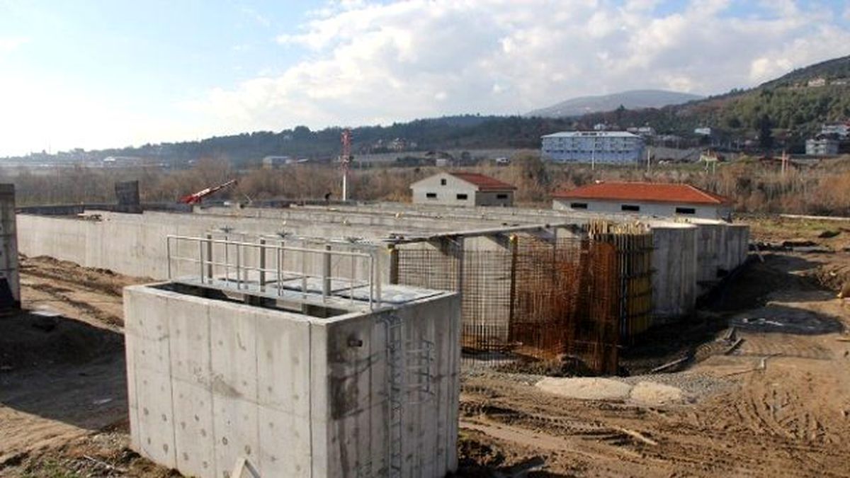 Atıksu Arıtma Tesisinde Çalışmalar Devam Ediyor