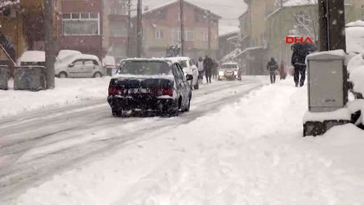 Ereğli\'de de Kar Yağışı