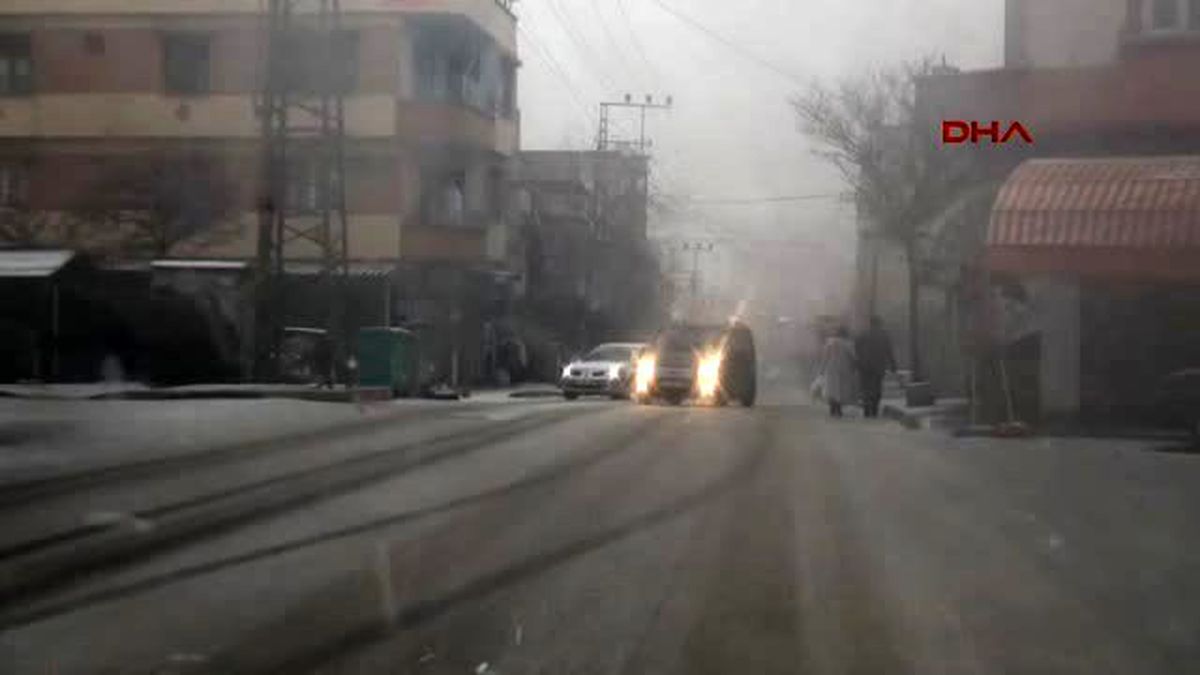 Gaziantep\'te Kar Yağışı