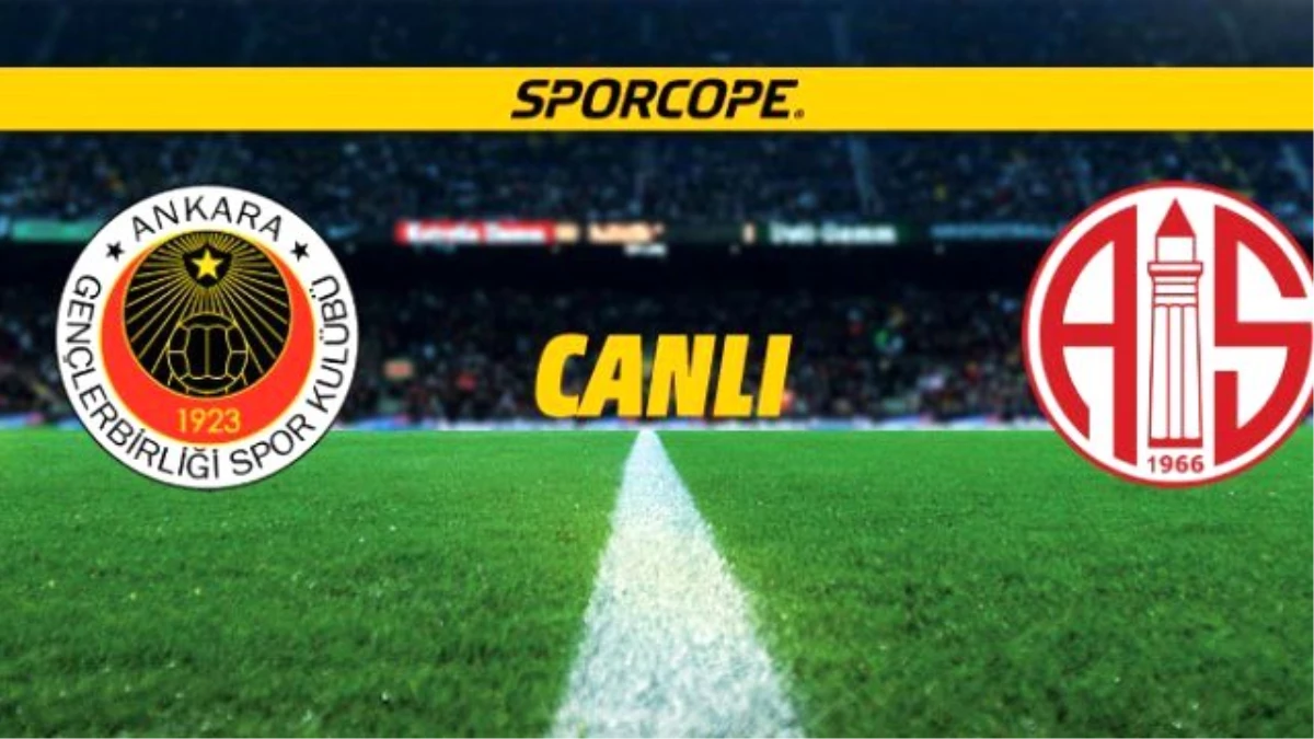 Gençlerbirliği-Antalyaspor