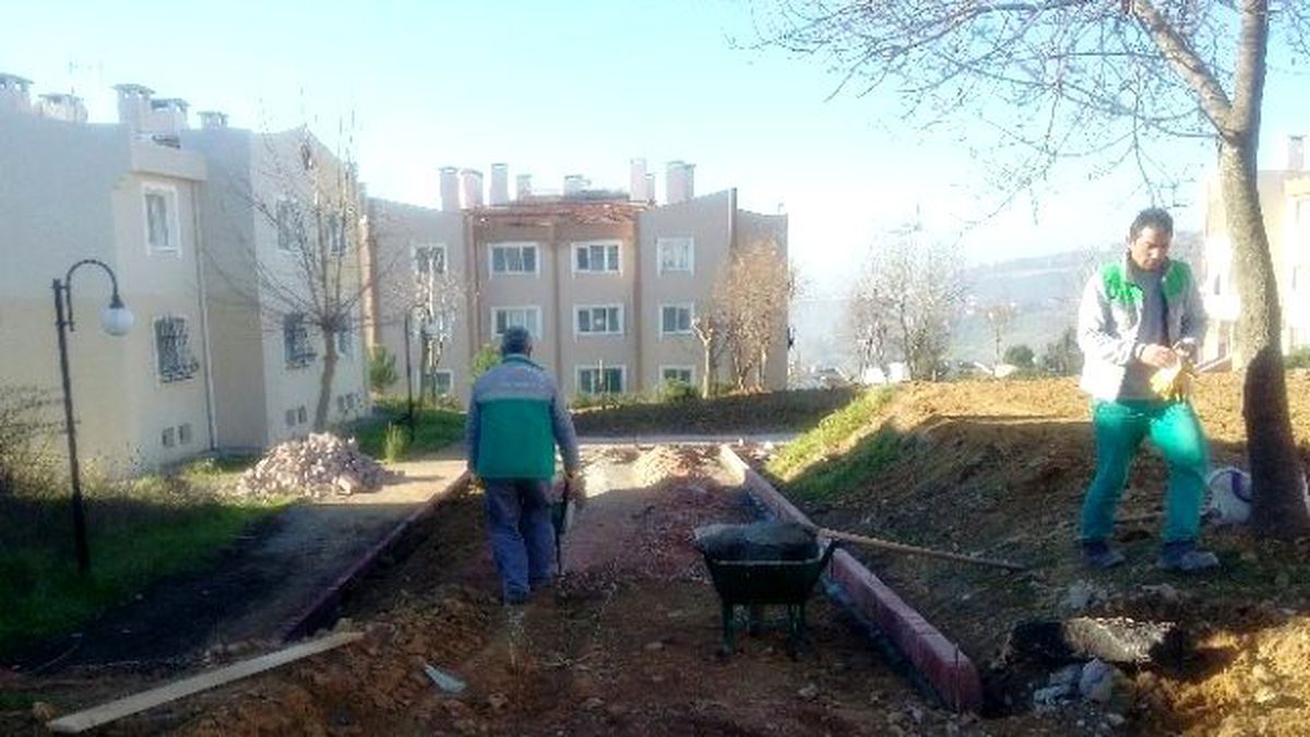 İzmit Belediyesi\'nden Malta Mahallesi\'ne Park
