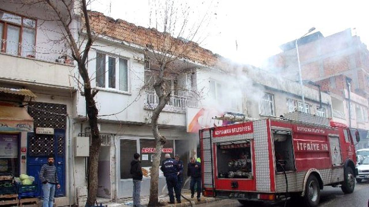 Pide Fırınında Yangın