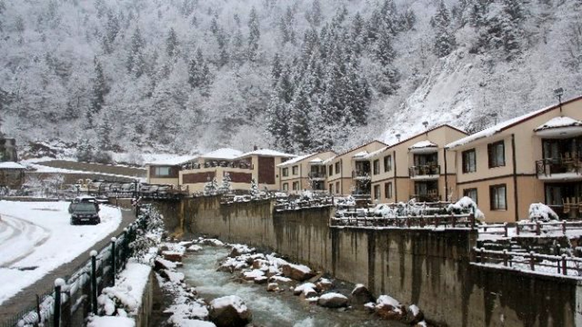 Rize\'de Soğuk Hava ve Kar Yağışı…
