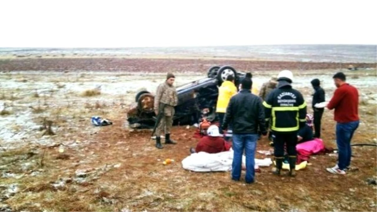 Şanlıurfa\'da Otomobil Takla Attı: 3 Ölü, 5 Yaralı