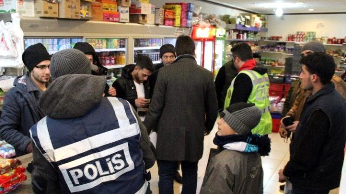 Suriyelilere 250 Polisten Asayiş Uygulaması