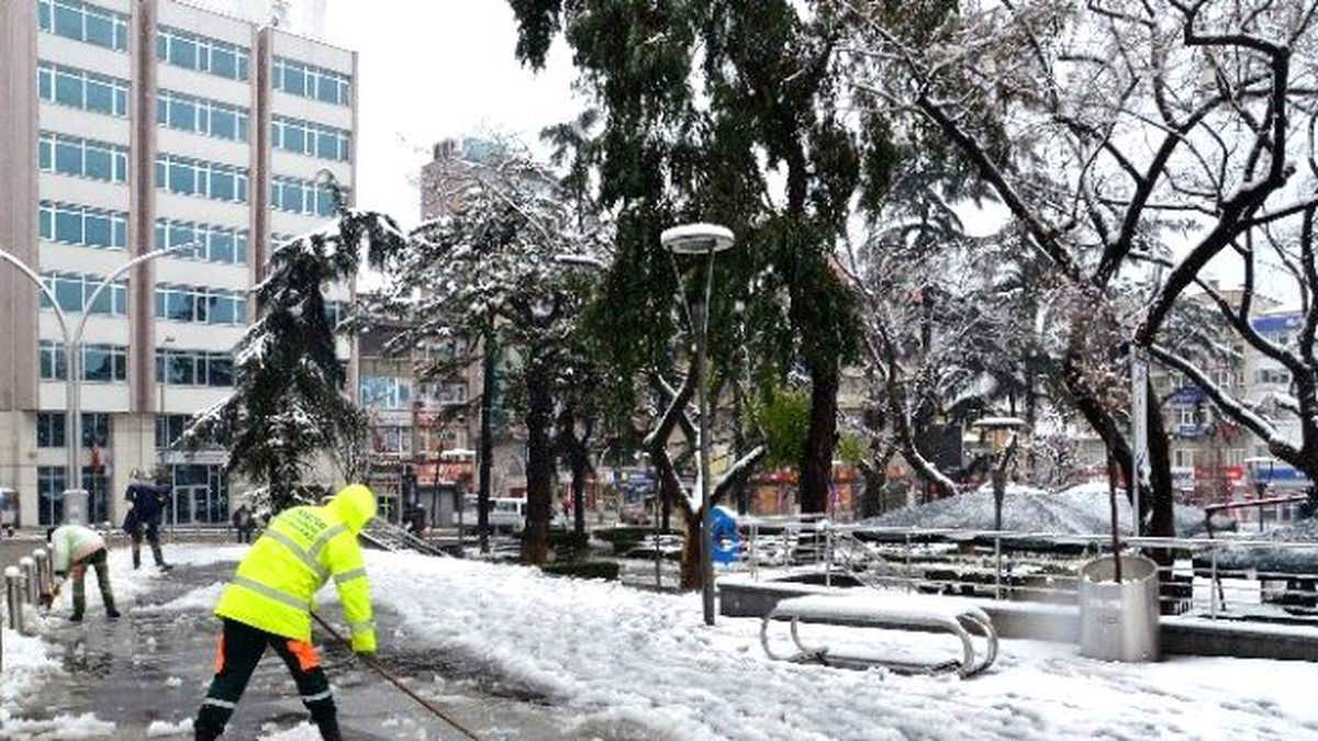 Trabzon Karla Mücadele Ediyor