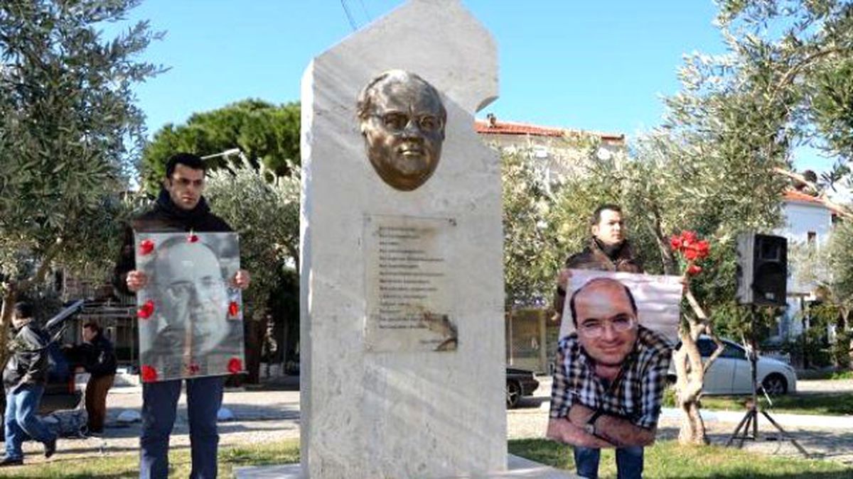Uğur Mumcu Foça\'da Anıldı