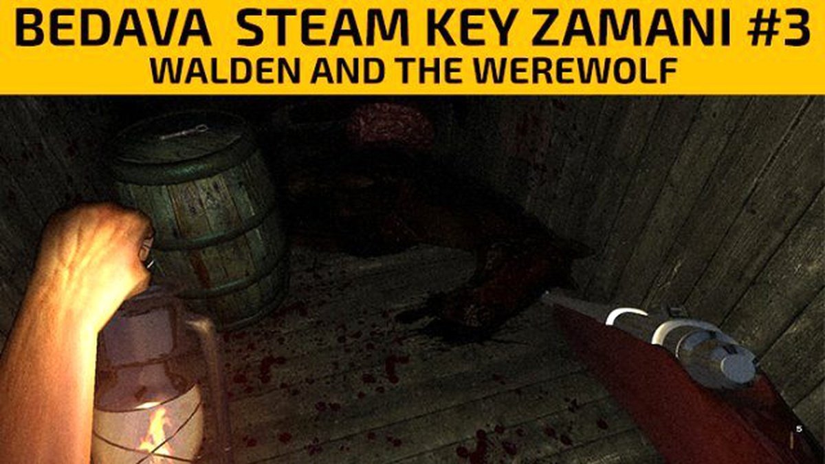 Bedava Steam Key Zamanı 3 – Walden And The Werewolf