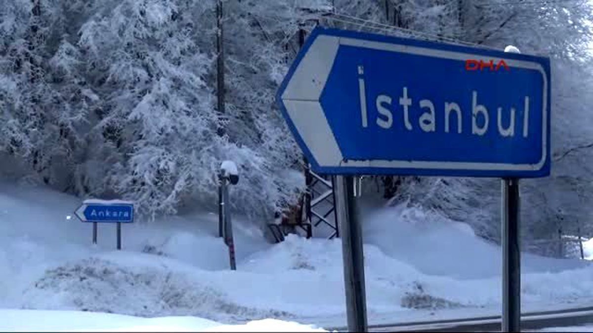 Bolu Dağı\'nda Ulaşım Normale Döndü