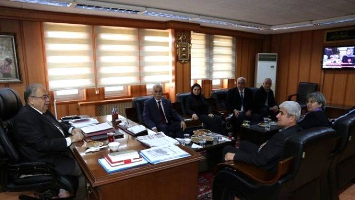 CHP\'den, Başkan Kutlu\'ya, Ziyaret