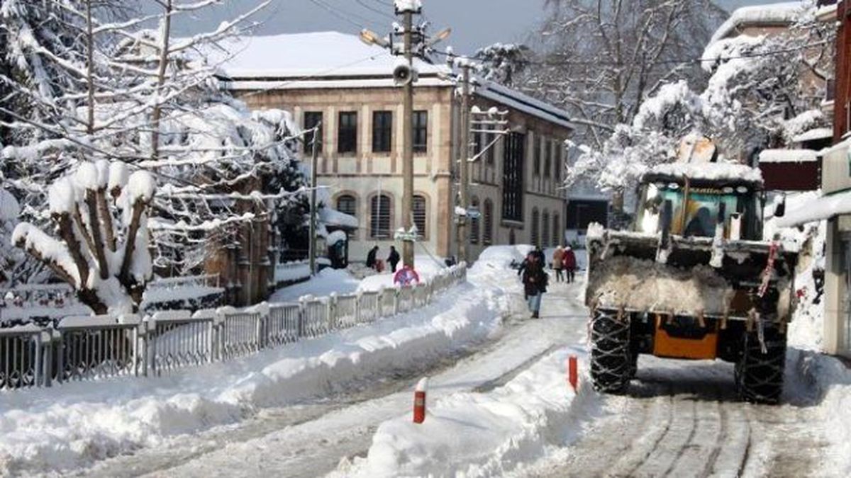 Giresun\'da Kar Seferberliği