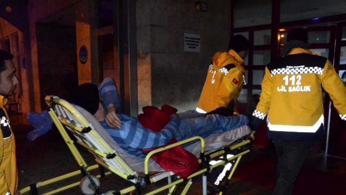 Sobadan Sızan Gazdan Etkilenen Adam Hastaneye Kaldırıldı