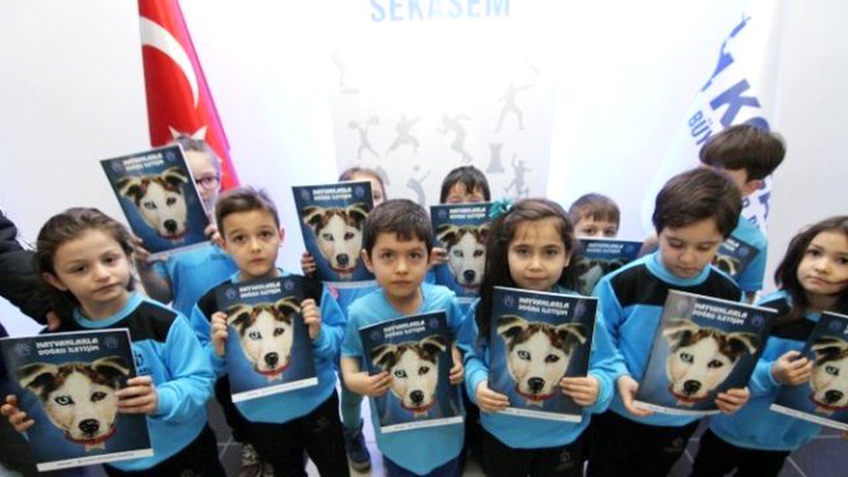 Spor Okulu Öğrencilerine Sokak Hayvanları Eğitimi