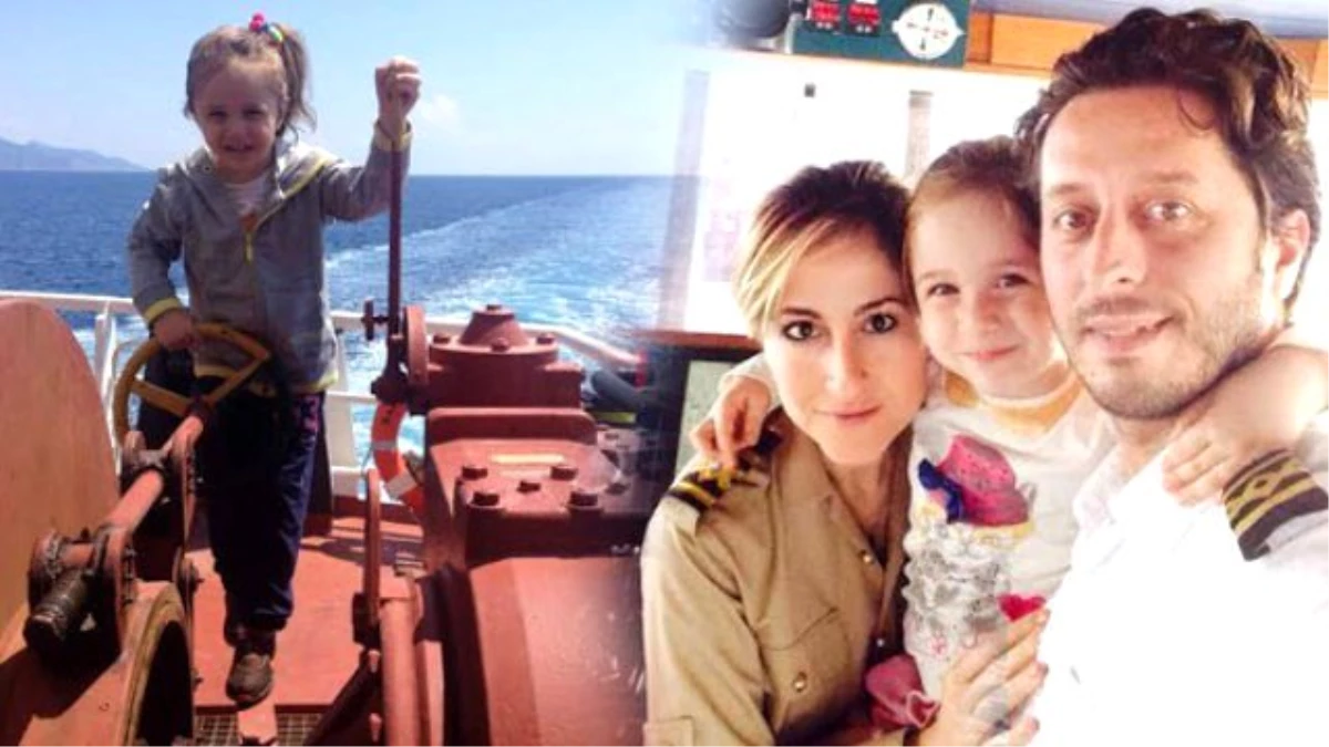 Türk Kaptan ve Başmühendis Çiftin Çocukları Denizde Doğdu Büyüdü