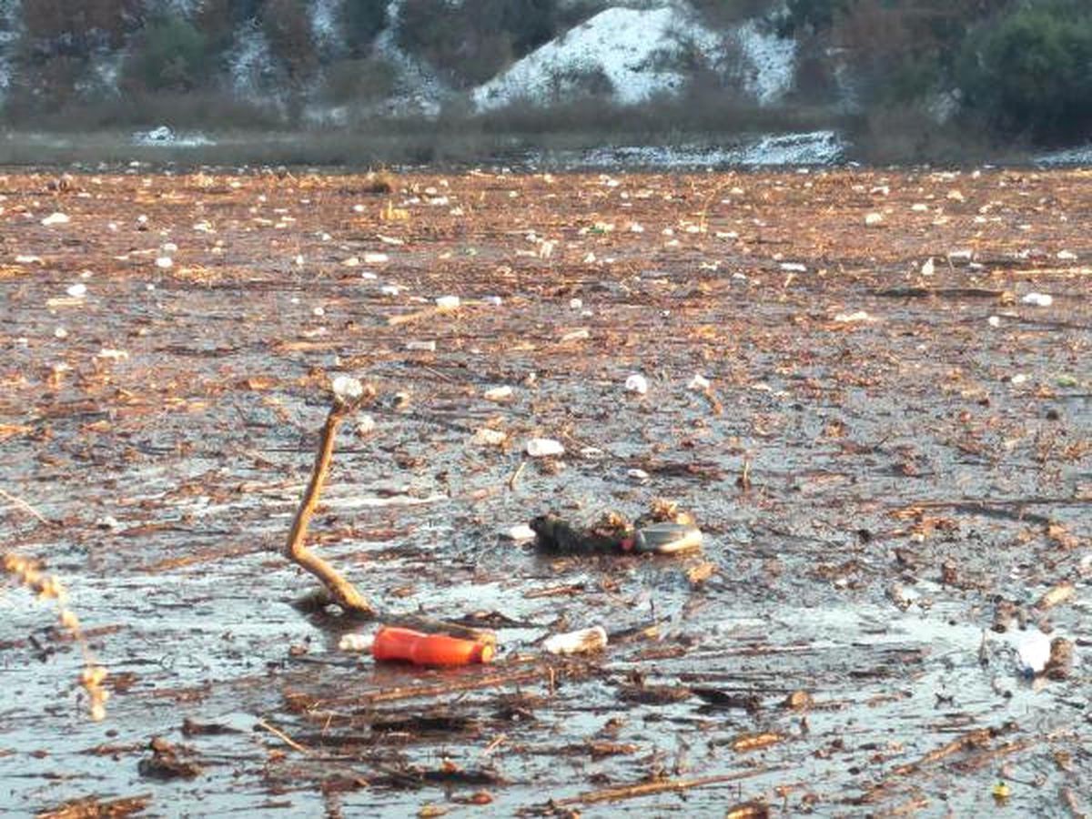 Bayramiç Dam Covered With Toxic Wastes As Every Year