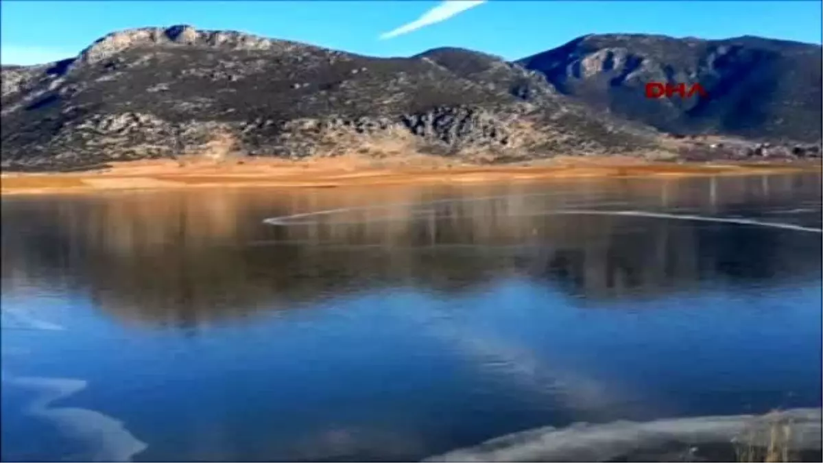 Burdur - Onaç Baraj Gölü Dondu