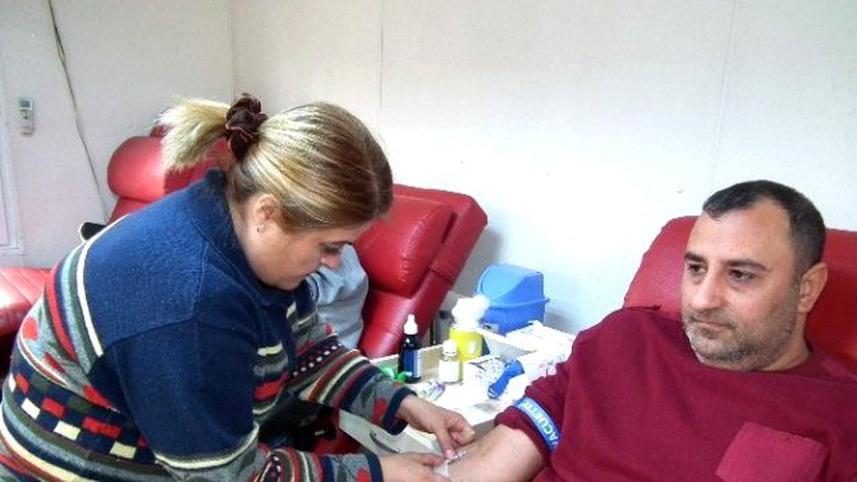 Efelerde Kan Bağışı Sürüyor
