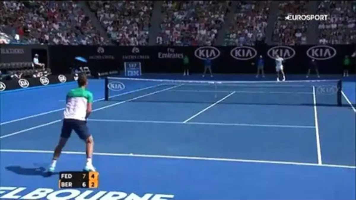 Federer\'den Harika Passing-shot