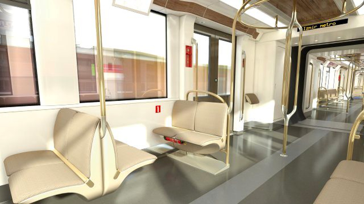 İzmir\'in Yeni Metro Vagonları Ekim\'de Geliyorlar