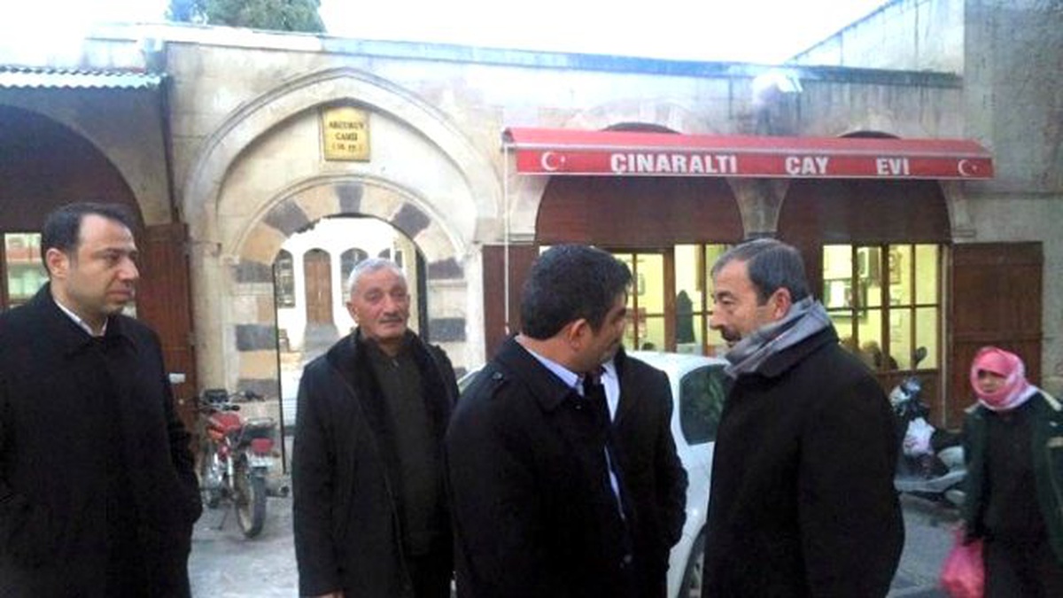 Milletvekili Polat, Roket Düşen Türbedar Sokağı Ziyaret Etti