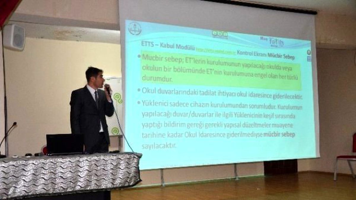 Muş\'ta \'Eğitim Bilişim Ağı Projesi\'nin Tanıtımı Yapıldı