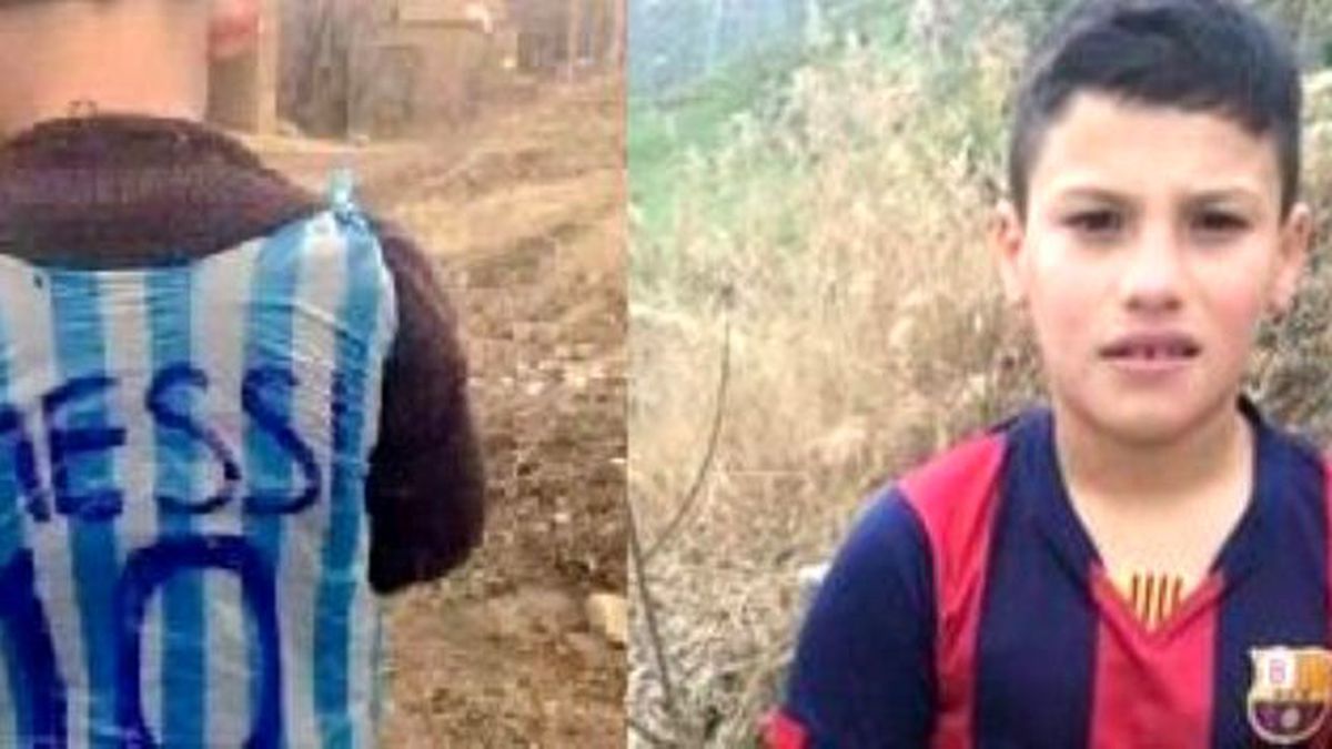 Poşet Forma Giyen Messi Bulundu