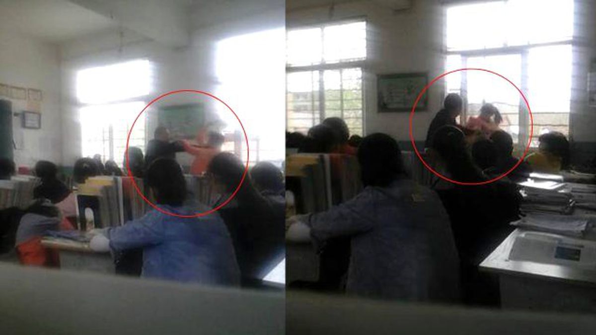 Öğretmen, Kız Öğrenciyi Feci Şekilde Dövdü