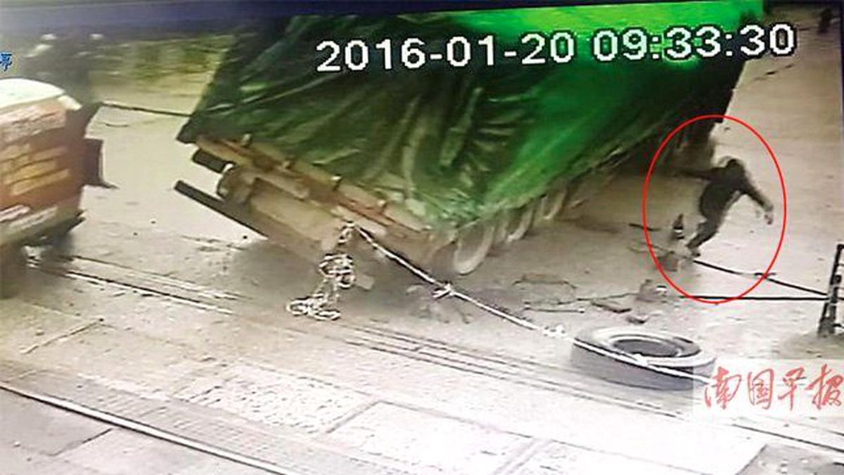 Genç Tamirci, Ölümden Son Anda Kurtuldu