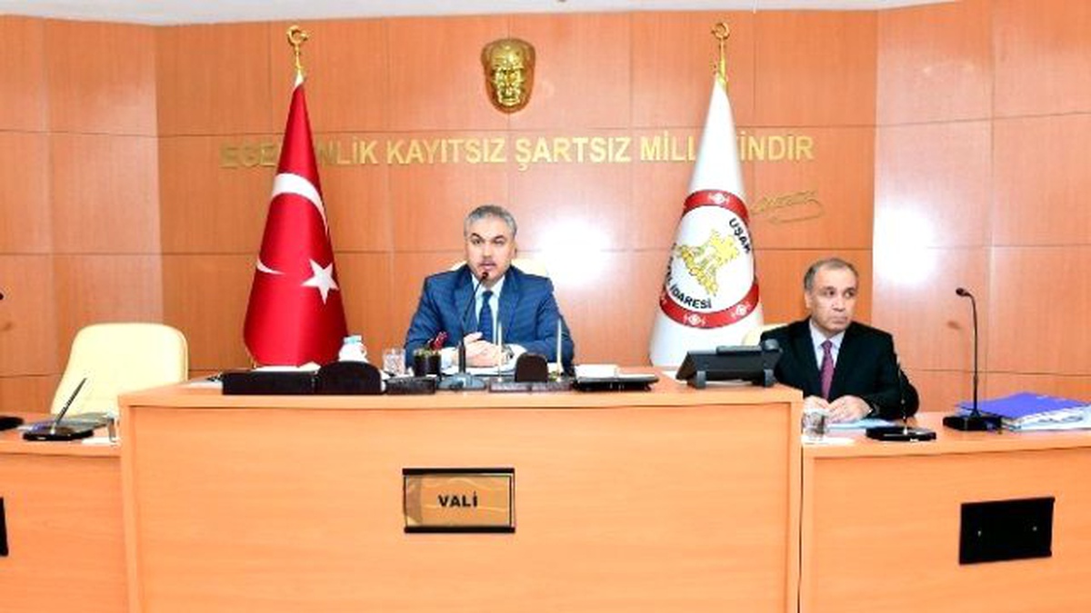 Uşak İl Koordinasyon Kurulu Toplantısı