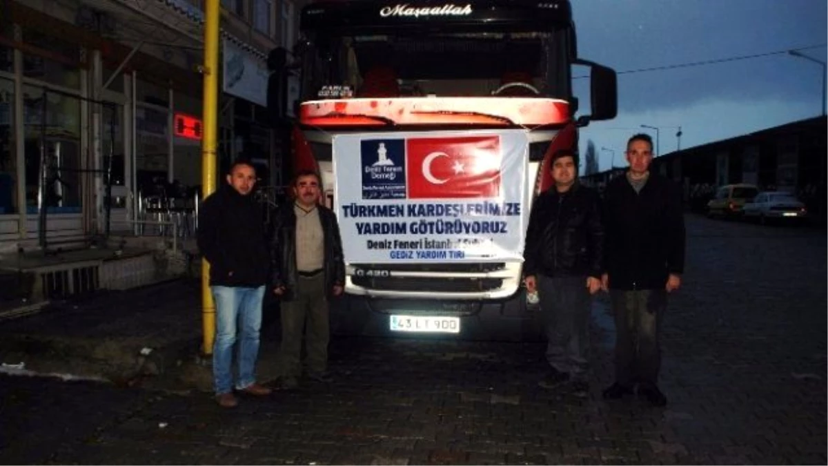 Deniz Feneri Derneği Gediz Temsilciliğinden Bayır-bucak Türkmenlerine Yardım