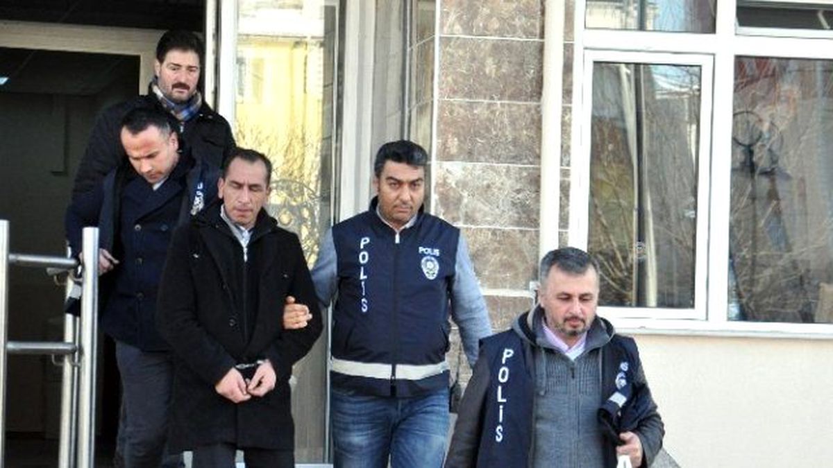 Eşini Başından Yaralayan Koca Yakalandı