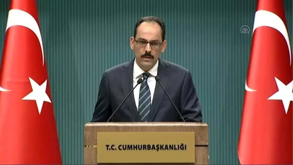 Kalın: "Terör Örgütü ile Yapılan Mücadele Hiçbir Zaman Kürtlerle Yapılan Bir Mücadele Değildir"