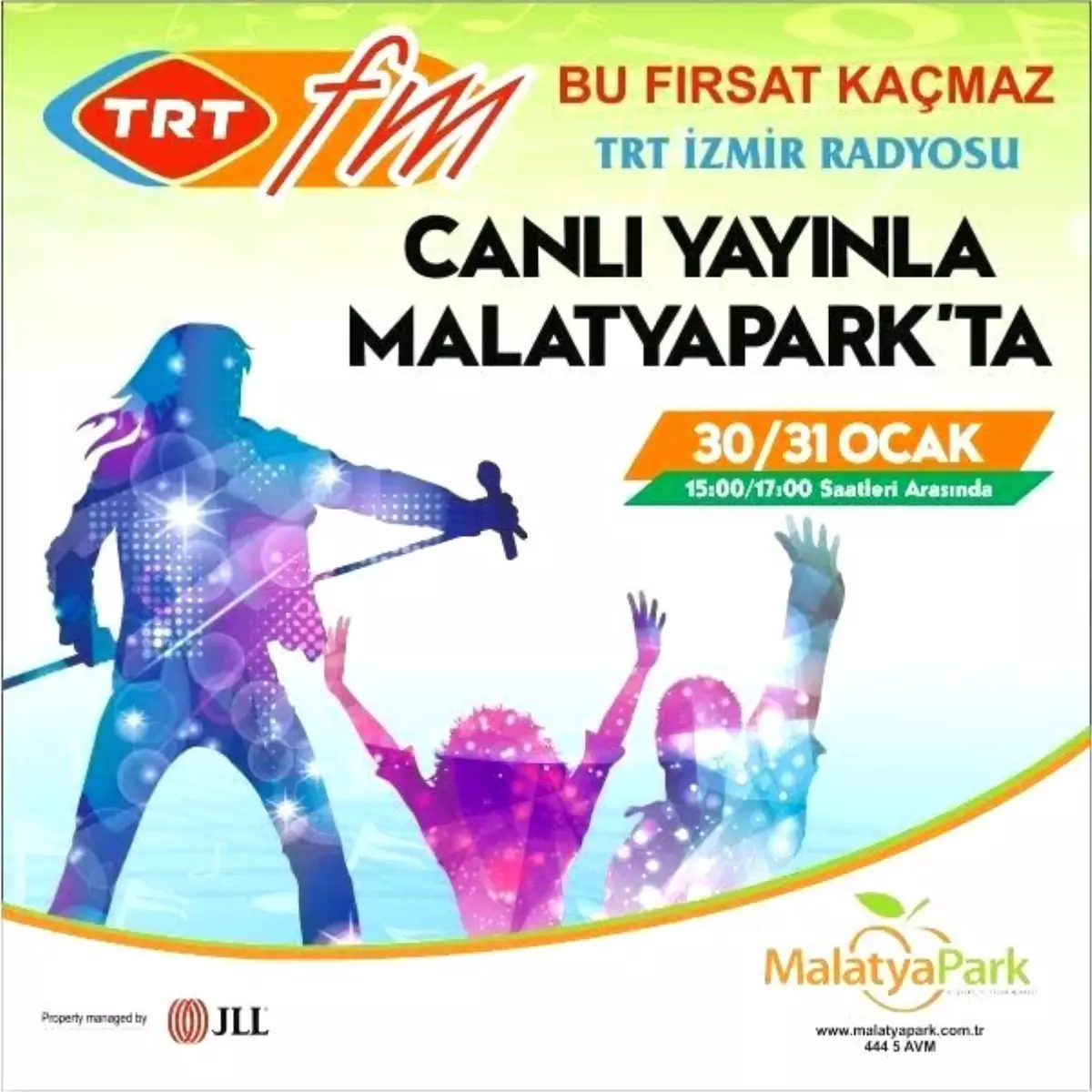 TRT Fm, Malatya Park\'tan Canlı Yayında