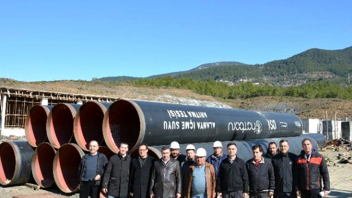 Alanya İçme Suyu ve Arıtma Tesisi Çalışmaları
