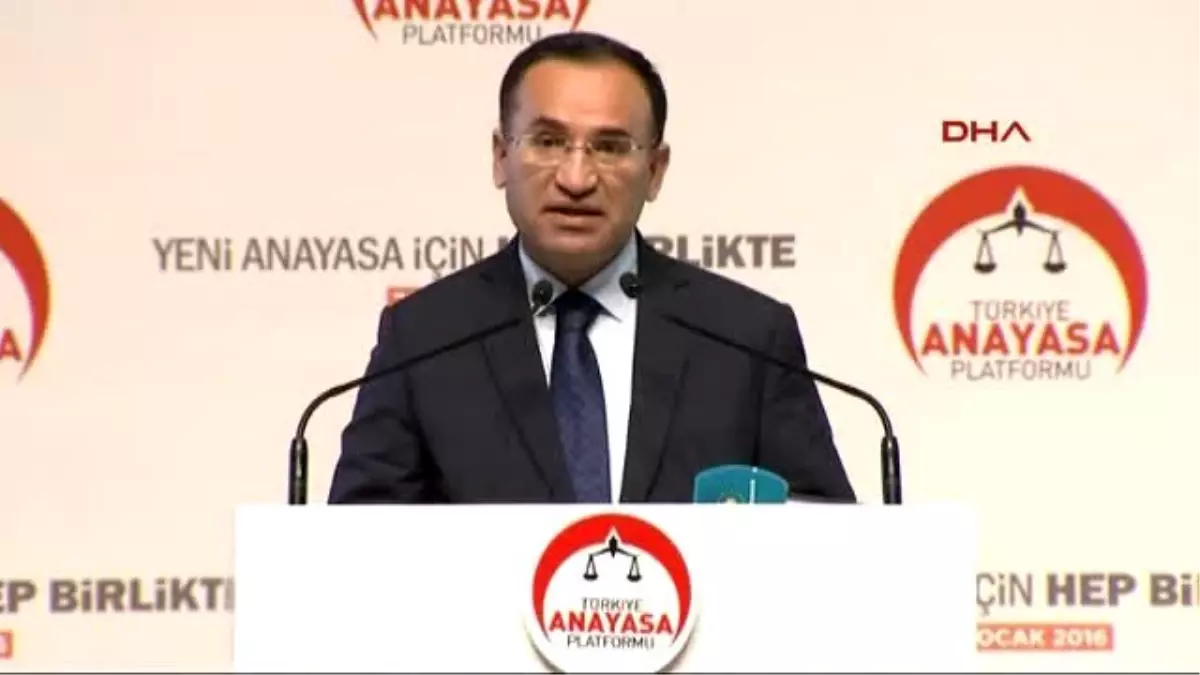 Bozdağ Türkiye Eninde Sonunda Başkanlık Sistemine Geçecektir -1