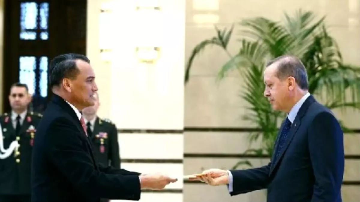 Cumhurbaşkanı Erdoğan\'a El Salvador Büyükelçisinden Güven Mektubu