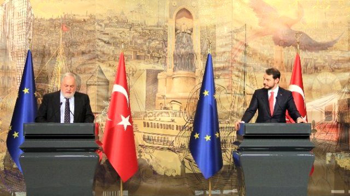 Enerji Bakanı Albayrak: "Ab ile Enerji Faslı\'nın Açılması İçin Tekrardan Süreci Başlattık"