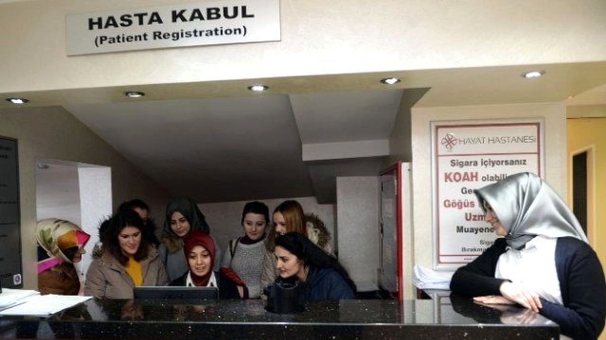Hasta Kabul Kurslarında Staj Dönemi