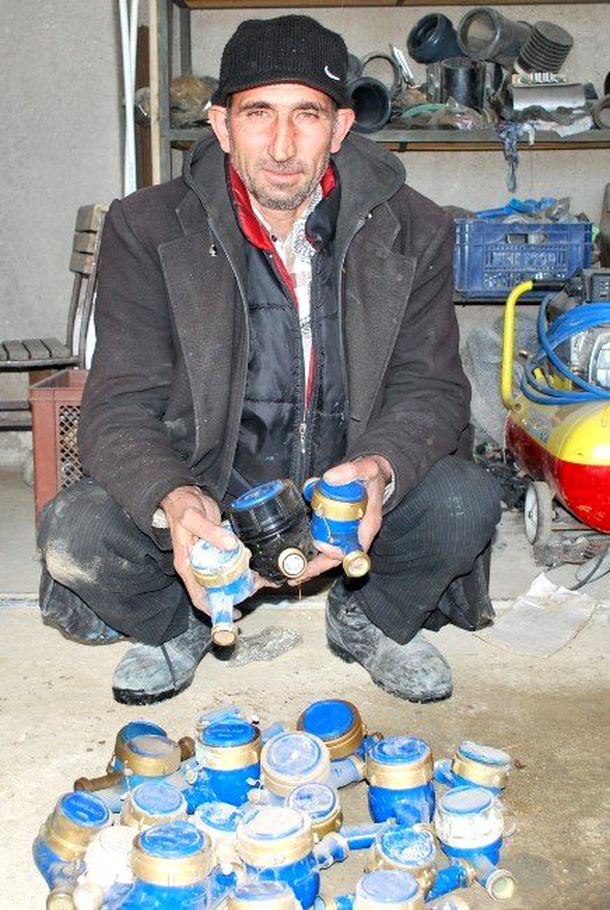 Soğuk Hava Su Sayaçlarını Patlattı
