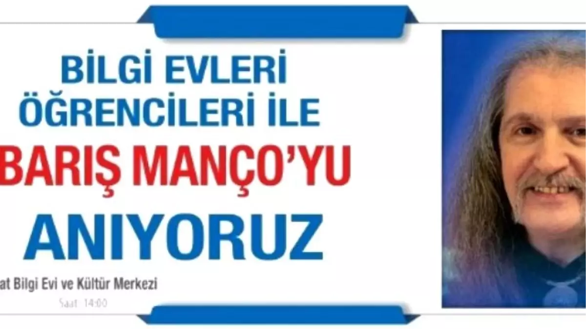 Barış Manço Vefat Yıldönümünde Bağcılar\'da Anılacak