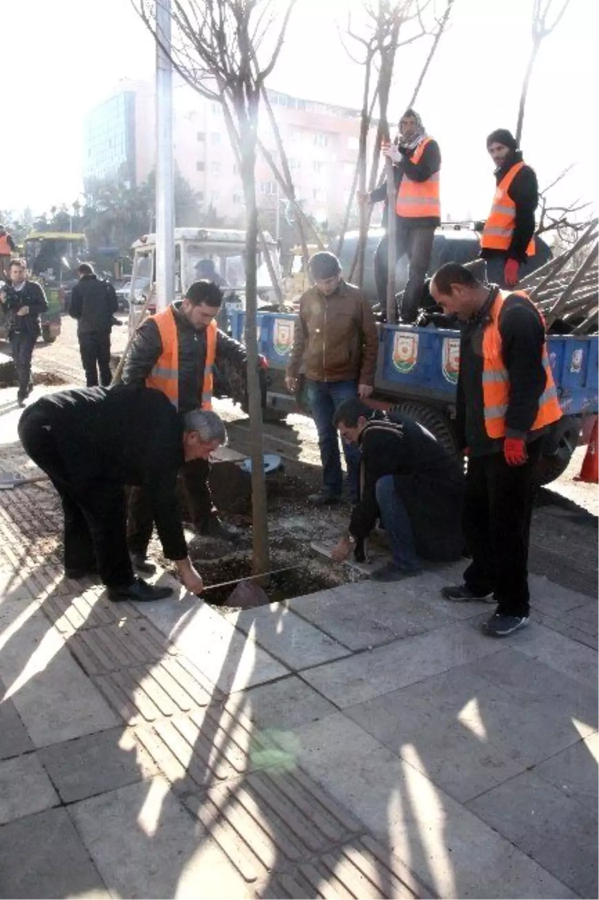 Emniyet Caddesi Büyükşehir ile Daha Yeşil