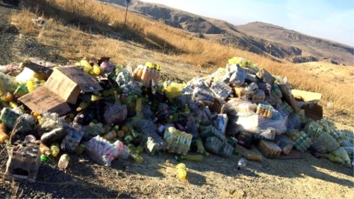 Nevşehir\'de Tarihi Geçmiş Gıda Maddeleri İmha Edildi